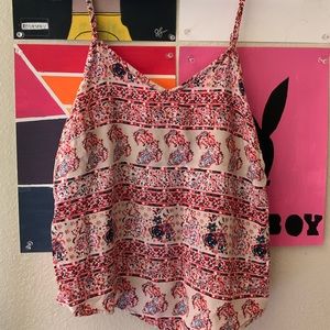 tribal summer tank top